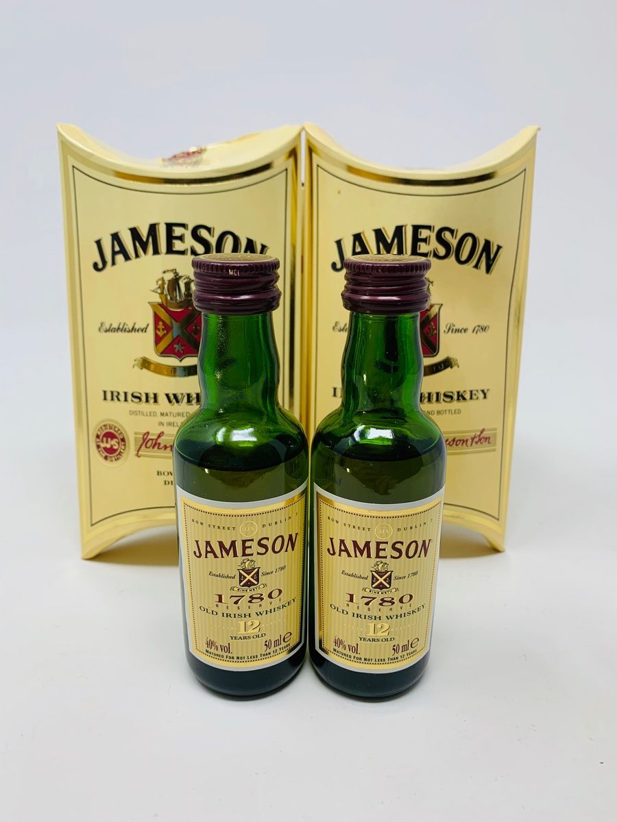 2 X JAMESON'S 1780 12 YEAR OLD (WITH BOXES)