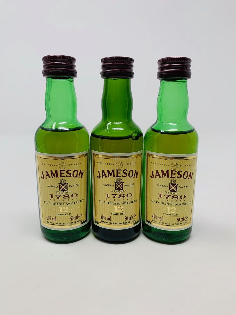 3 X JAMESON'S 1780 12 YEAR OLD