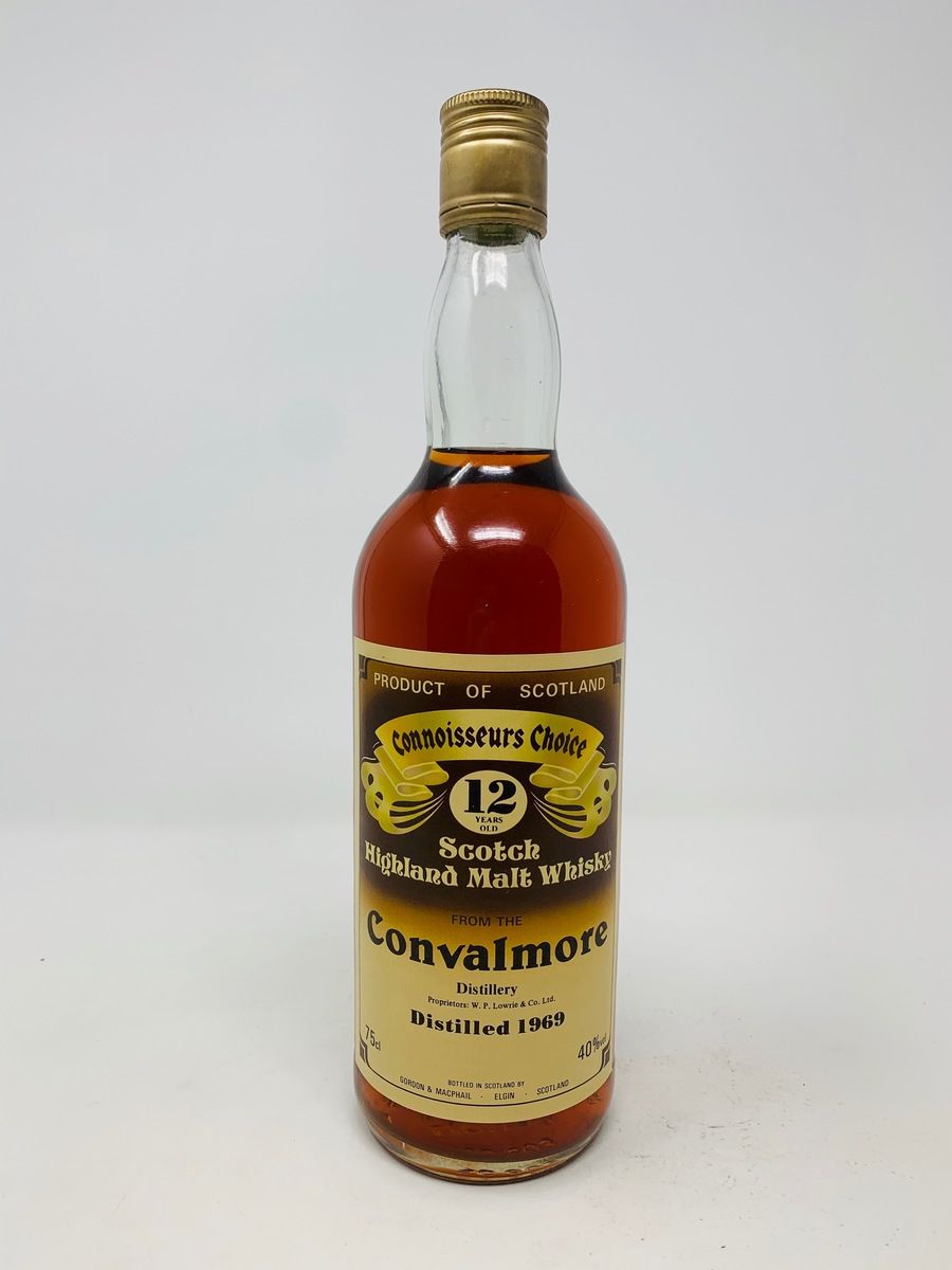 1980'S CONVALMORE 12 YEAR OLD 1969 CONNOISSEURS CHOICE