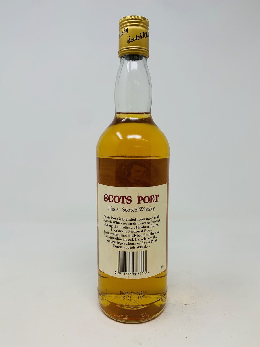 ROBERT BURNS SCOTS POET WHISKY