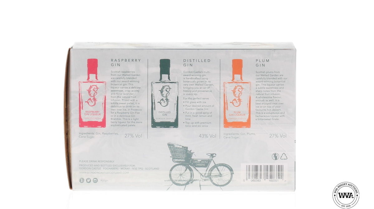 Gordon Castle Gin Miniatures