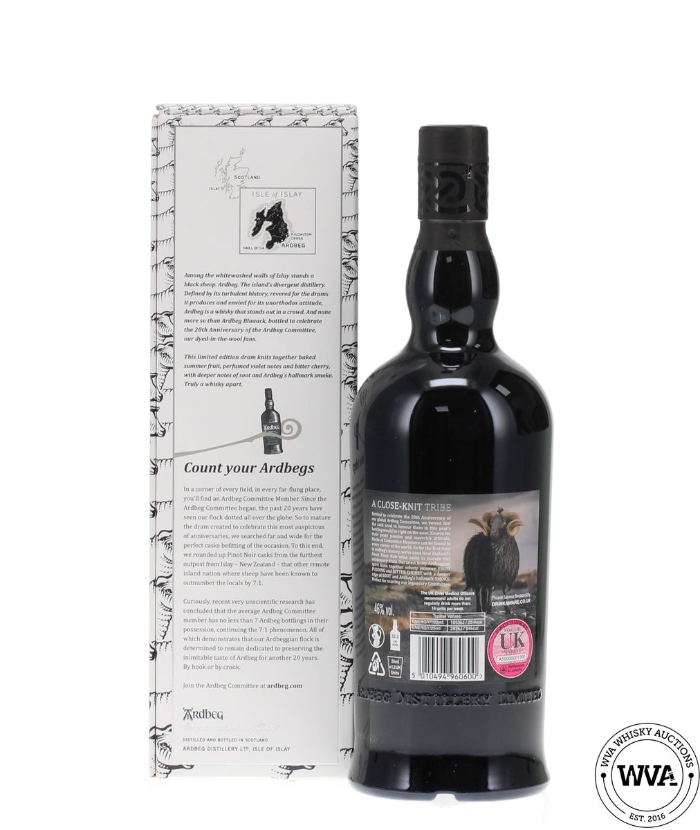 Ardbeg Blaaack - Committee 20th Anniversary Limited Edition