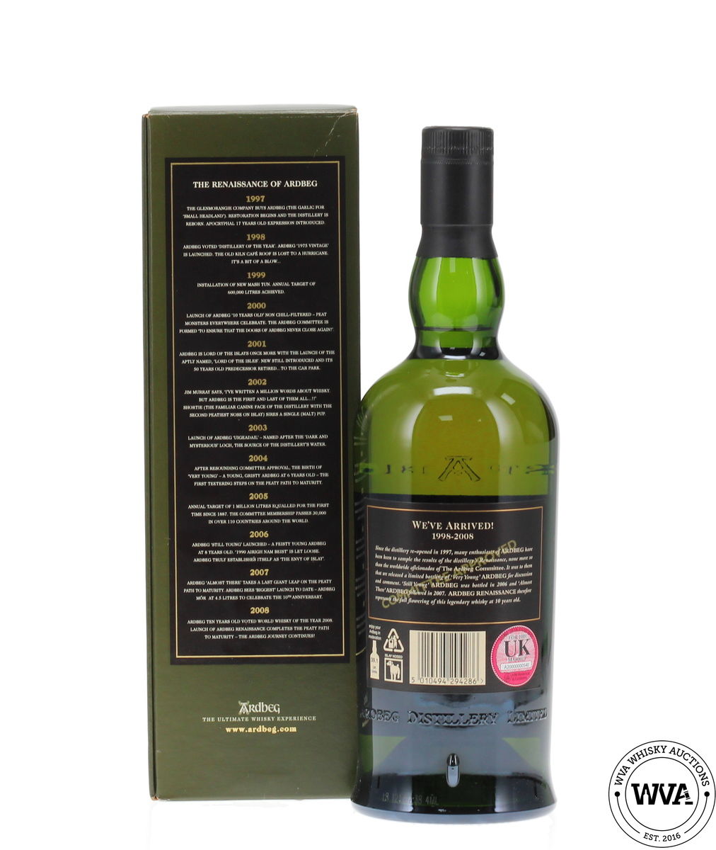 Ardbeg Renaissance 1998 (2008) - We've Arrived