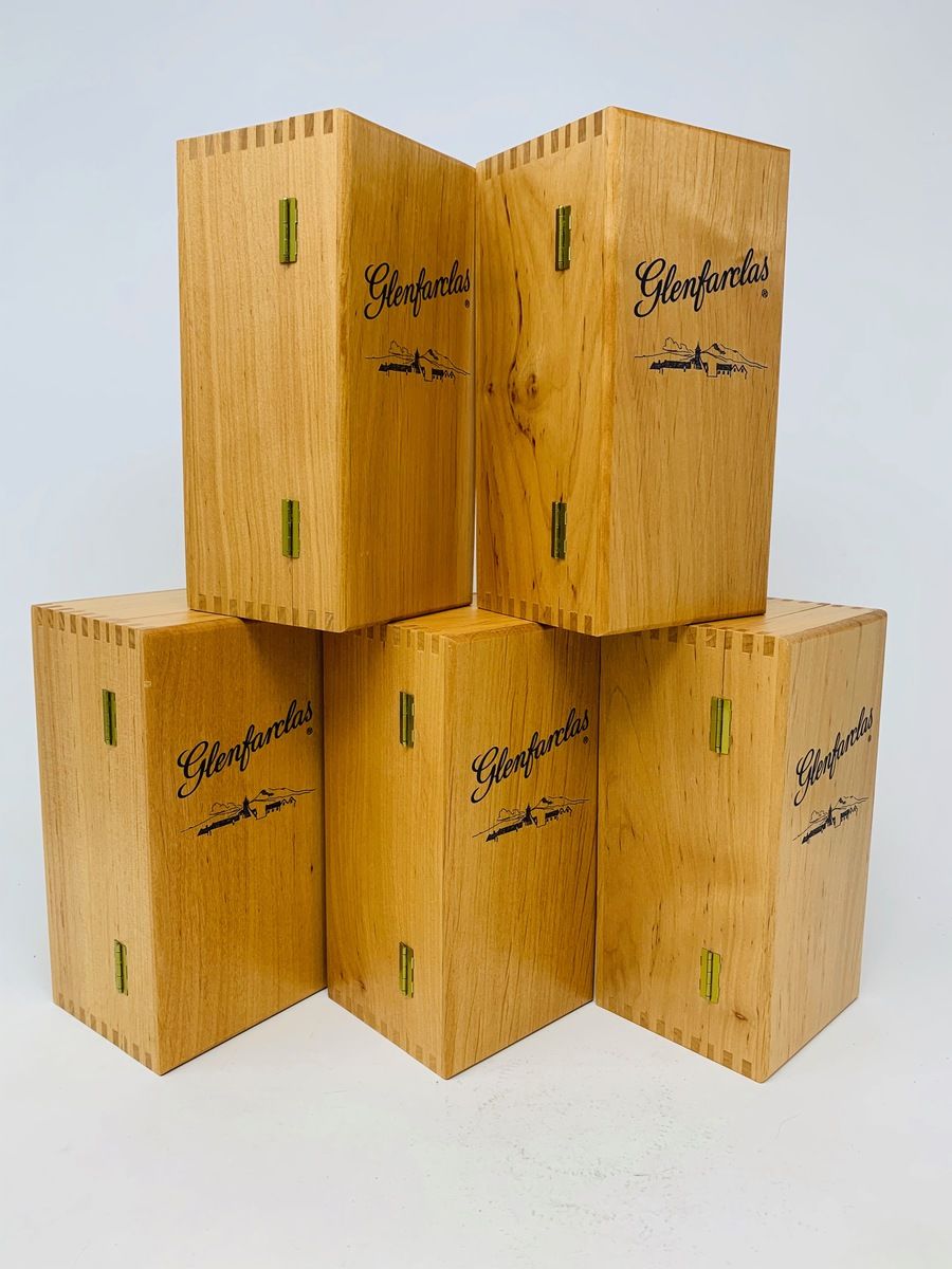 5 X GLENFARCLAS 1988 VISITOR CENTER EXCLUSIVE MINIATURES