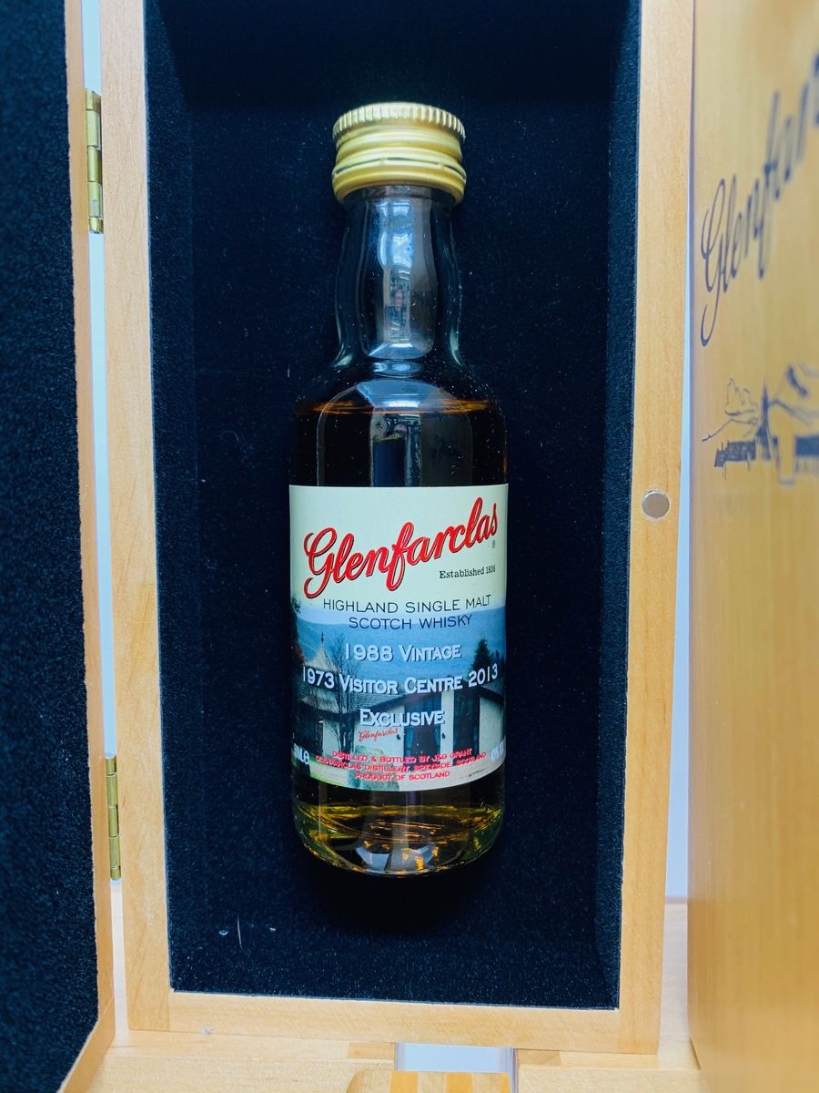 5 X GLENFARCLAS 1988 VISITOR CENTER EXCLUSIVE MINIATURES