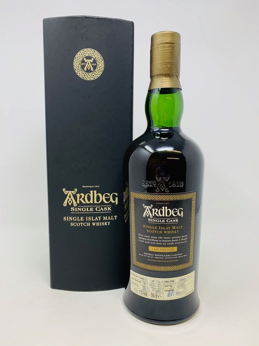 ARDBEG 1975 SINGLE SHERRY CASK #1378