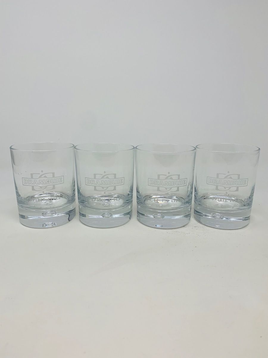4 X DRAMBUIE GLASSES