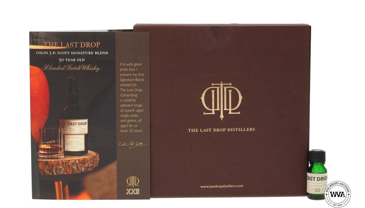 The Last Drop 50 Year Old Signature Blend Sample (10ml)