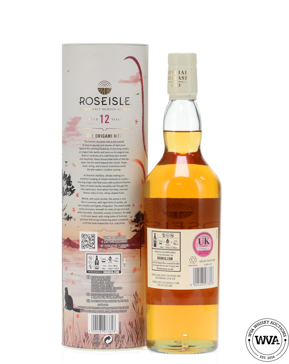 Roseisle 12 Year Old - Origami Kite 2023 Release