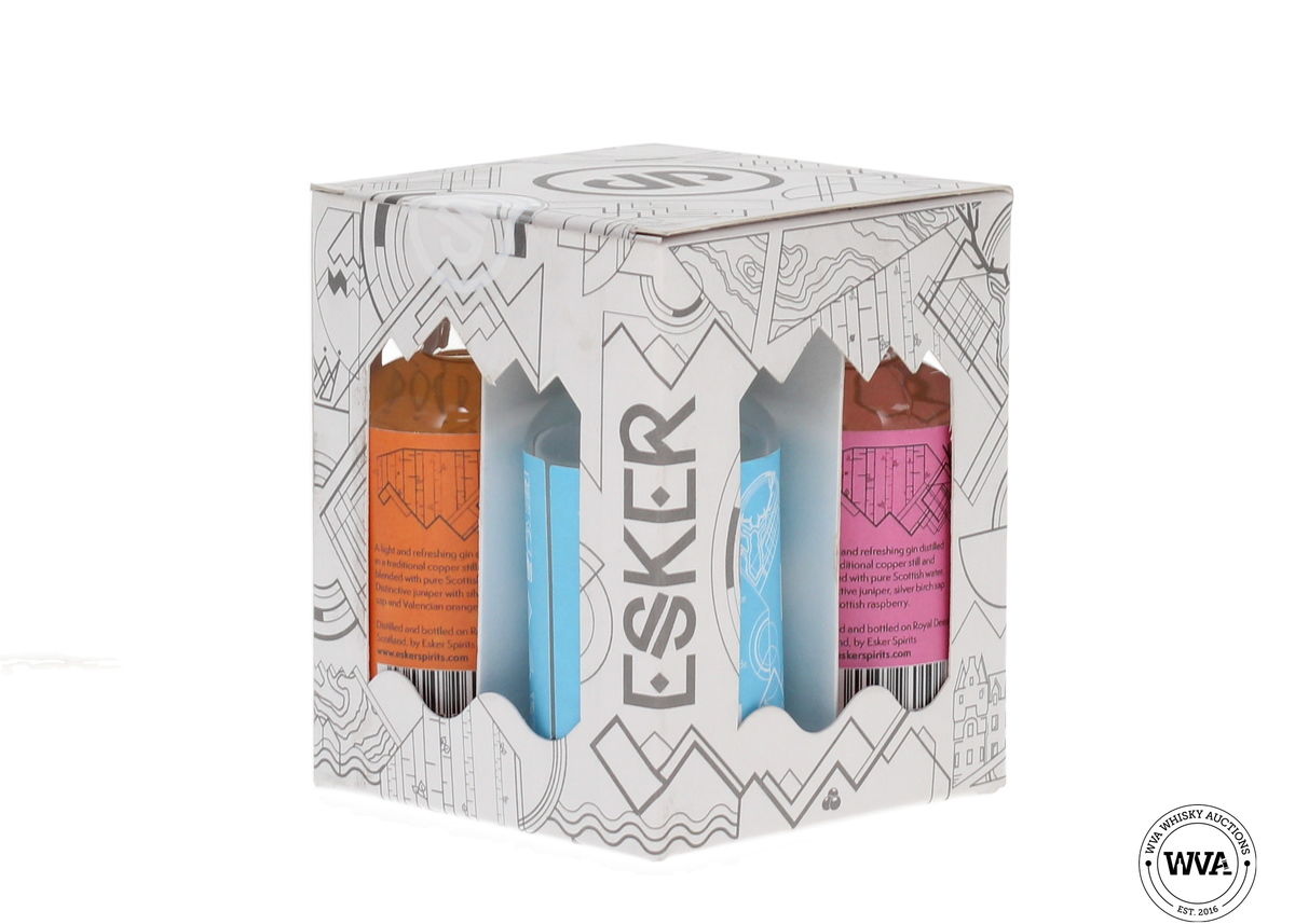 Esker Ice Cube Gift Pack Gin Miniatures