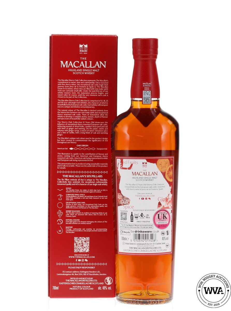 Macallan 12 Year Old - Sherry Oak Collection