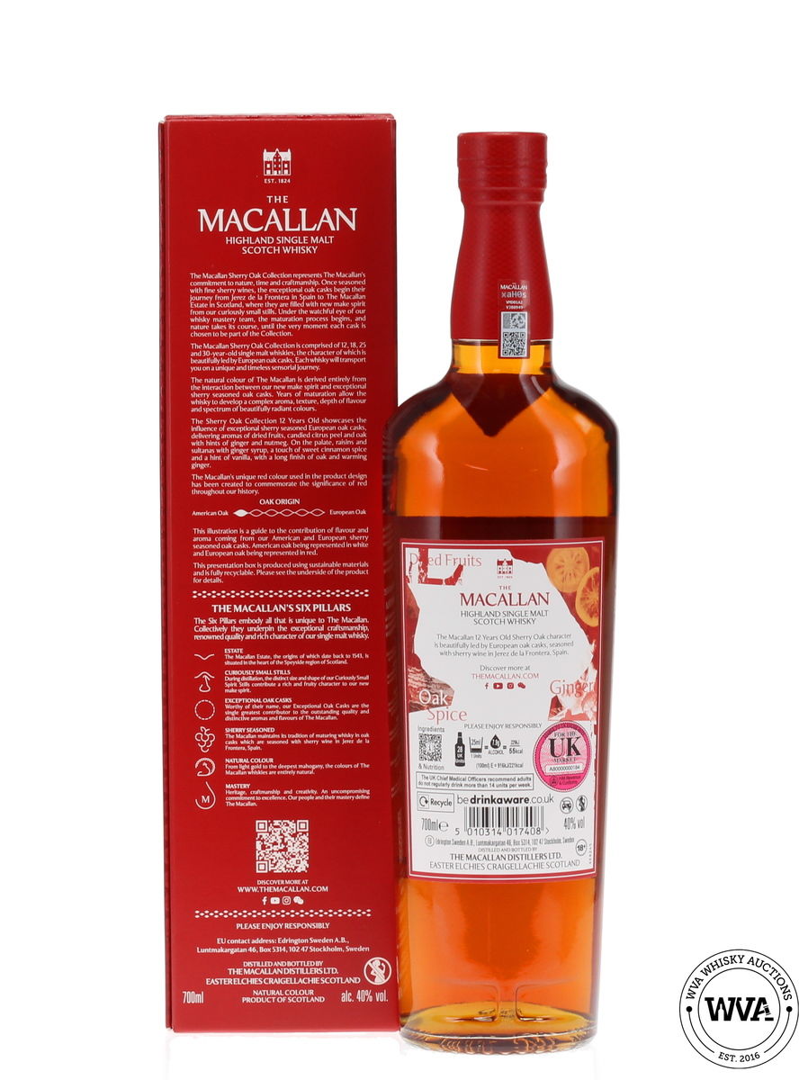 Macallan 12 Year Old - Sherry Oak Collection
