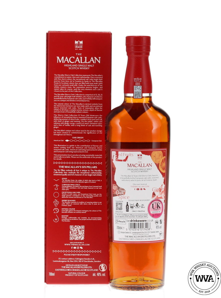 Macallan 12 Year Old - Sherry Oak Collection