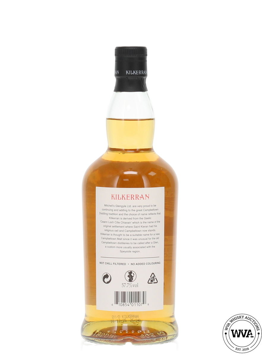 Kilkerran 8 Year Old Bourbon Cask Matured (2026)