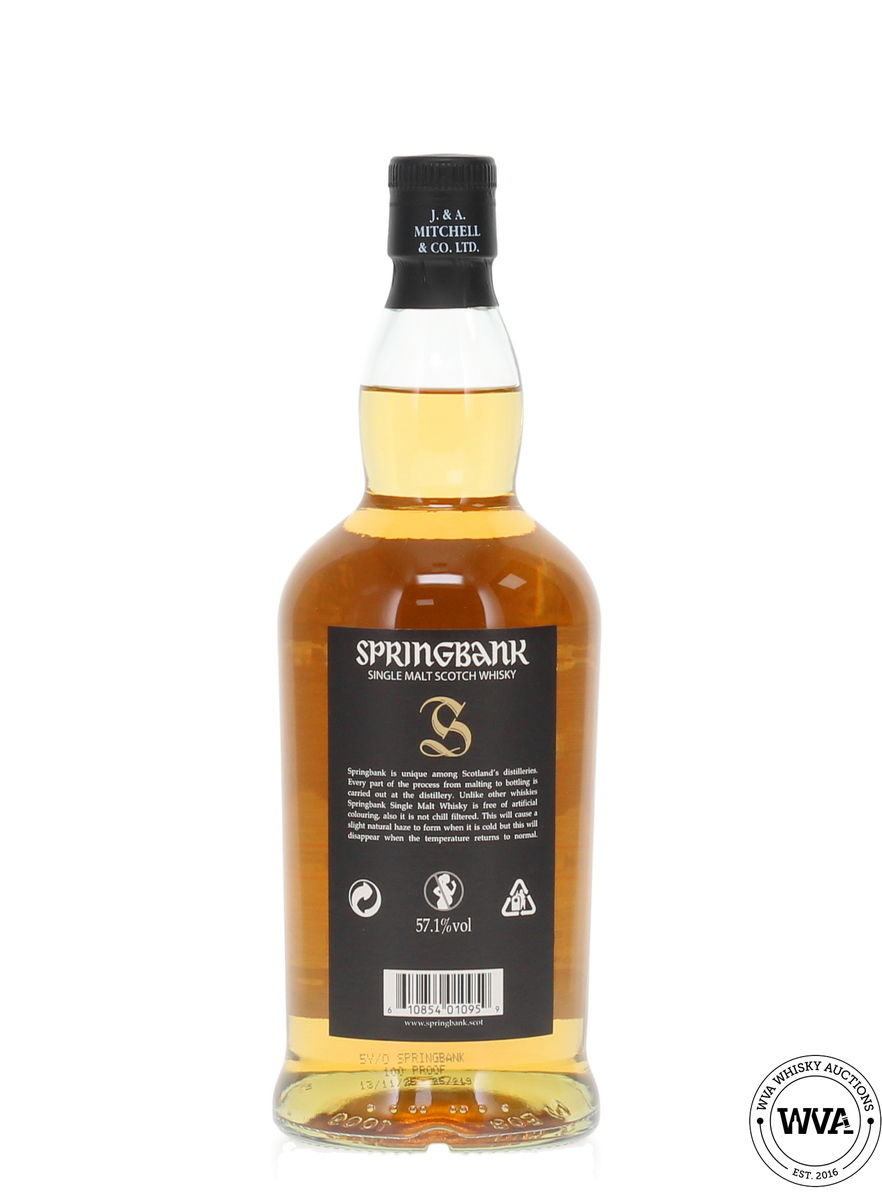 Springbank 5 Year Old 100 Proof (2026)