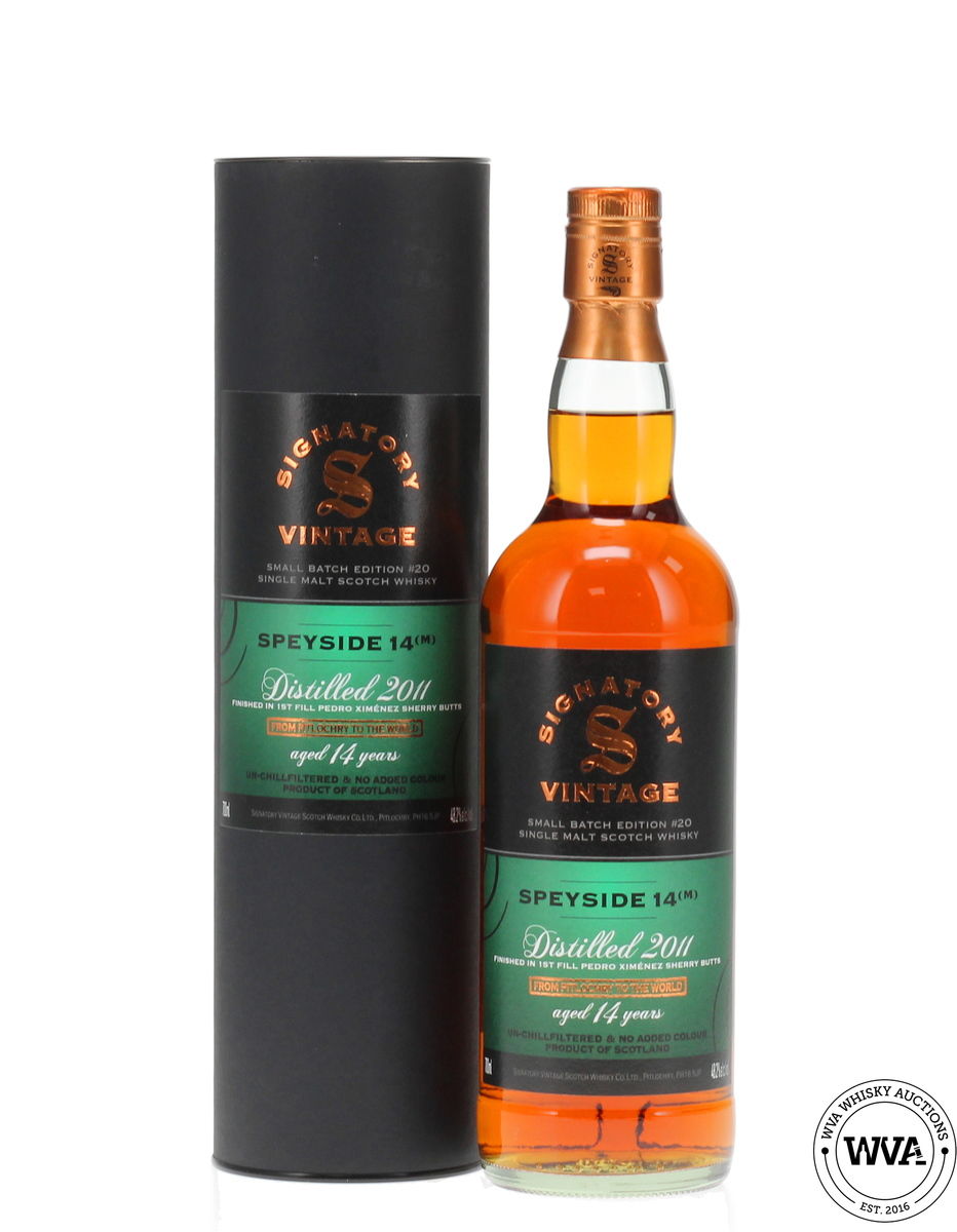 Macallan Speyside 14 Year Old (M) 2011 #20 Signatory Vintage