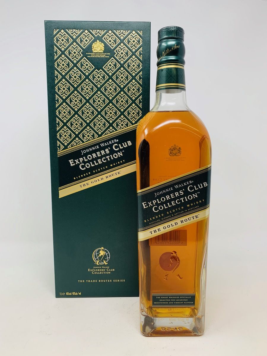JOHNNIE WALKER "THE GOLD ROUTE" EXPLORERS CLUB COLLECTION