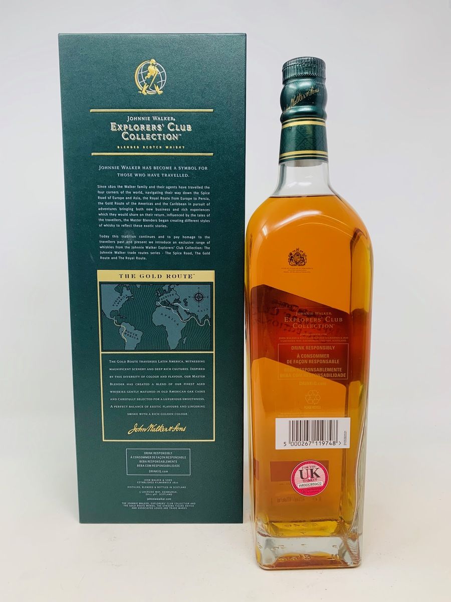 JOHNNIE WALKER "THE GOLD ROUTE" EXPLORERS CLUB COLLECTION
