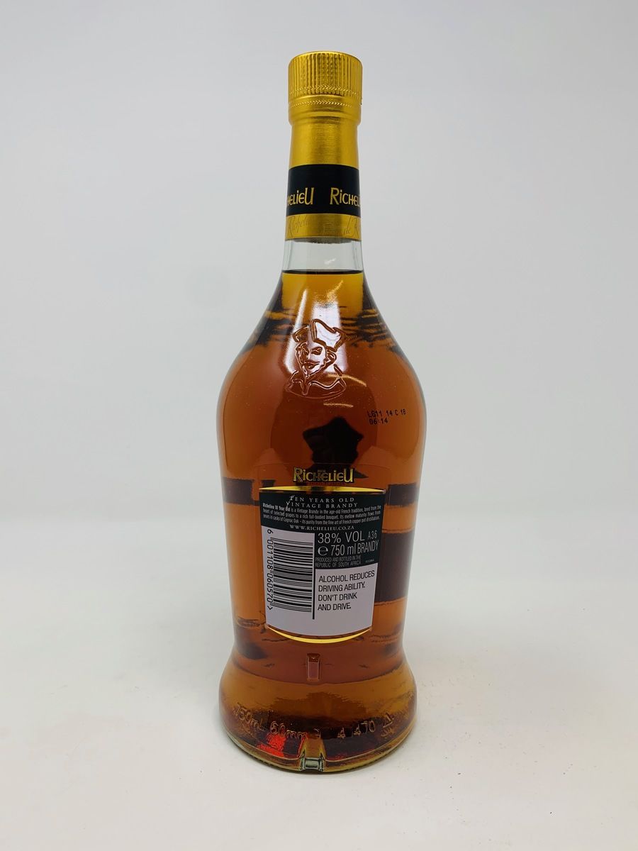 RICHELIEU 10 YEAR OLD VINTAGE BRANDY