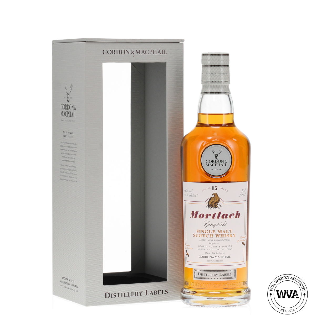 Mortlach 15 Year Old - Distillery Labels