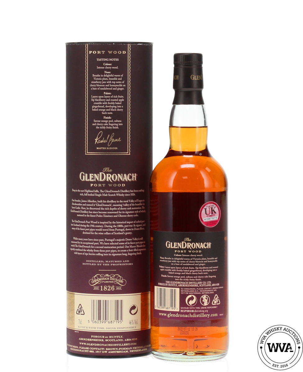 Glendronach Port Wood