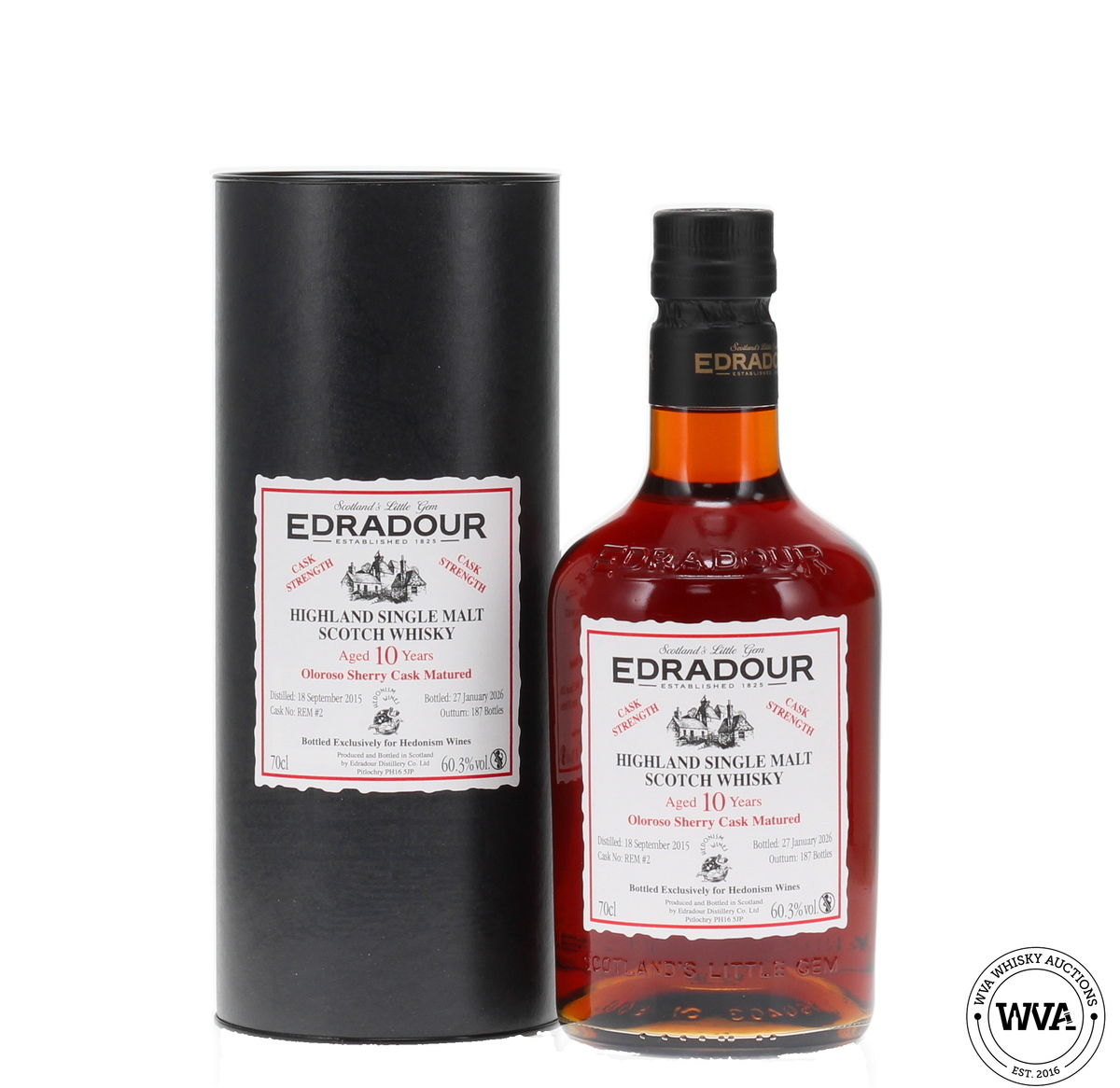 Edradour 10 Year Old 2015 Cask Strength REM#2 - Hedonism Wines Exclusive