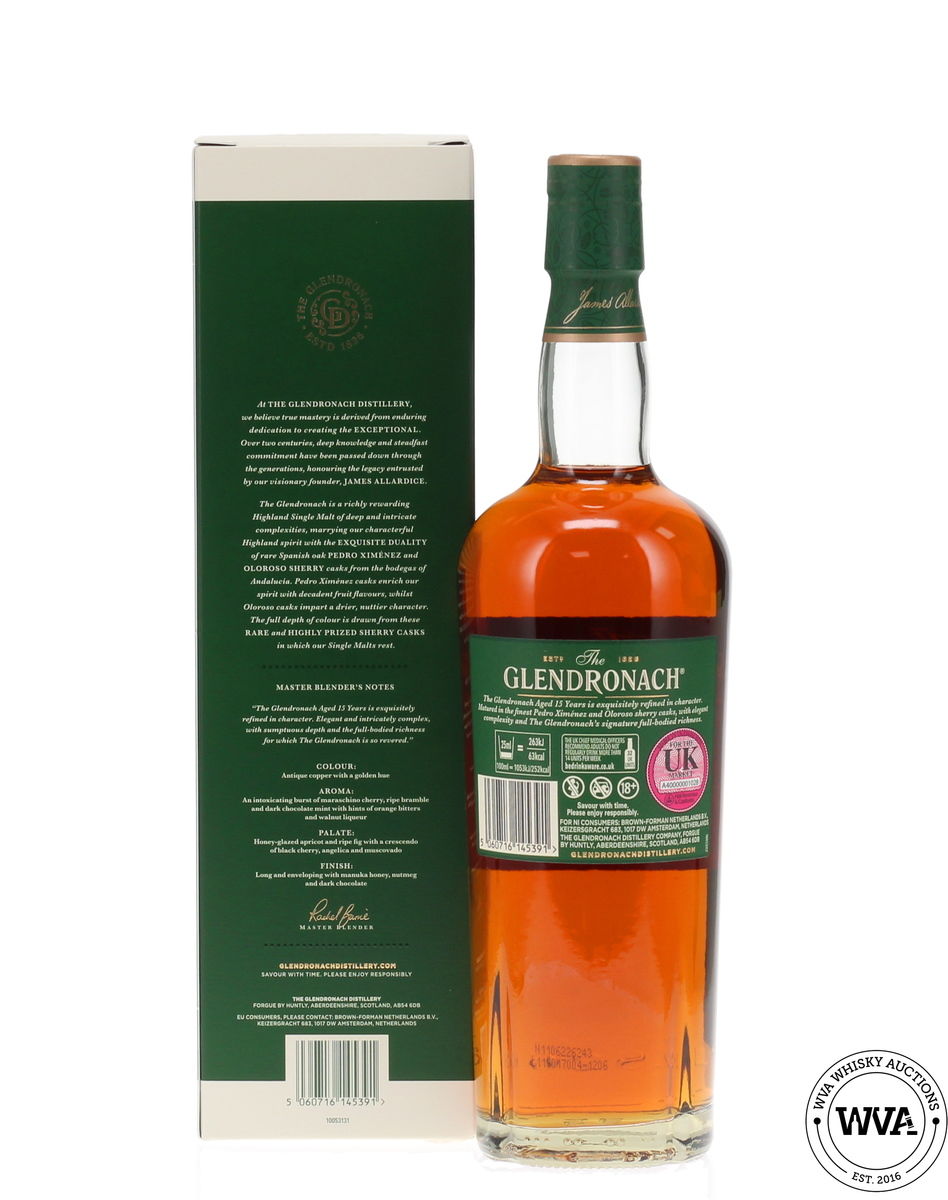 Glendronach 15 Year Old - Sherry Cask