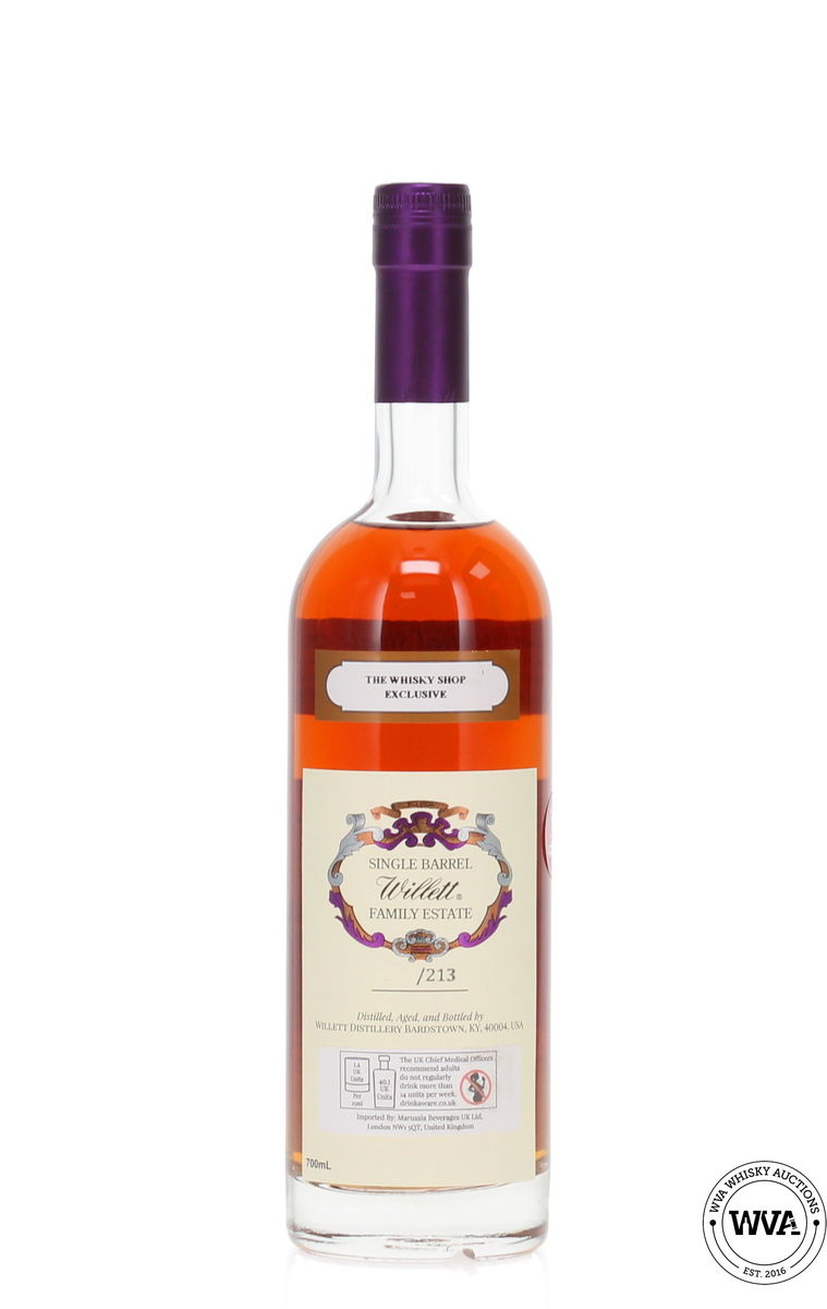 Willett 10 Year Old #8262 Single Barrell Bourbon - Whisky Shop Exclusive