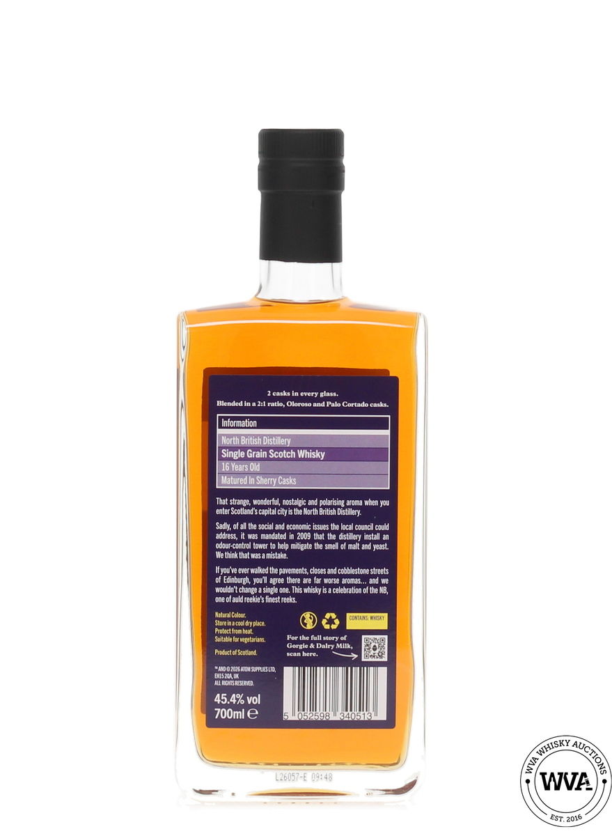 North British 16 Year Old Single Grain - Master Of Malt 'Removed By The Fun Police'
