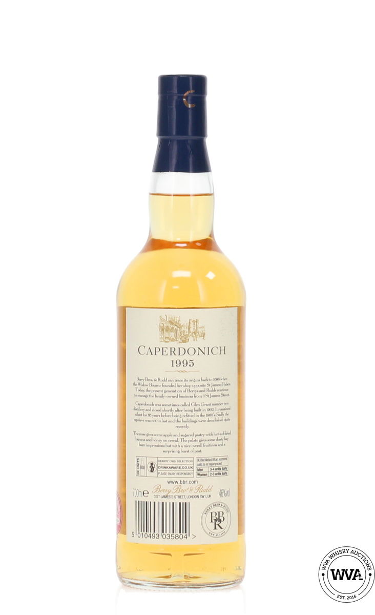 Caperdonich 18 Year Old 1995 #95076 - Berry Bro's & Rudd
