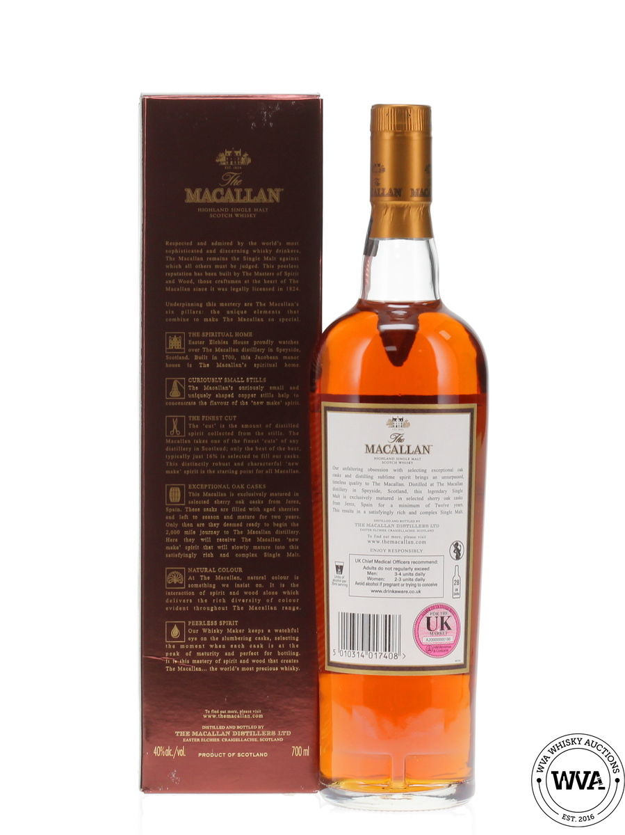 Macallan 12 Year Old Sherry Oak