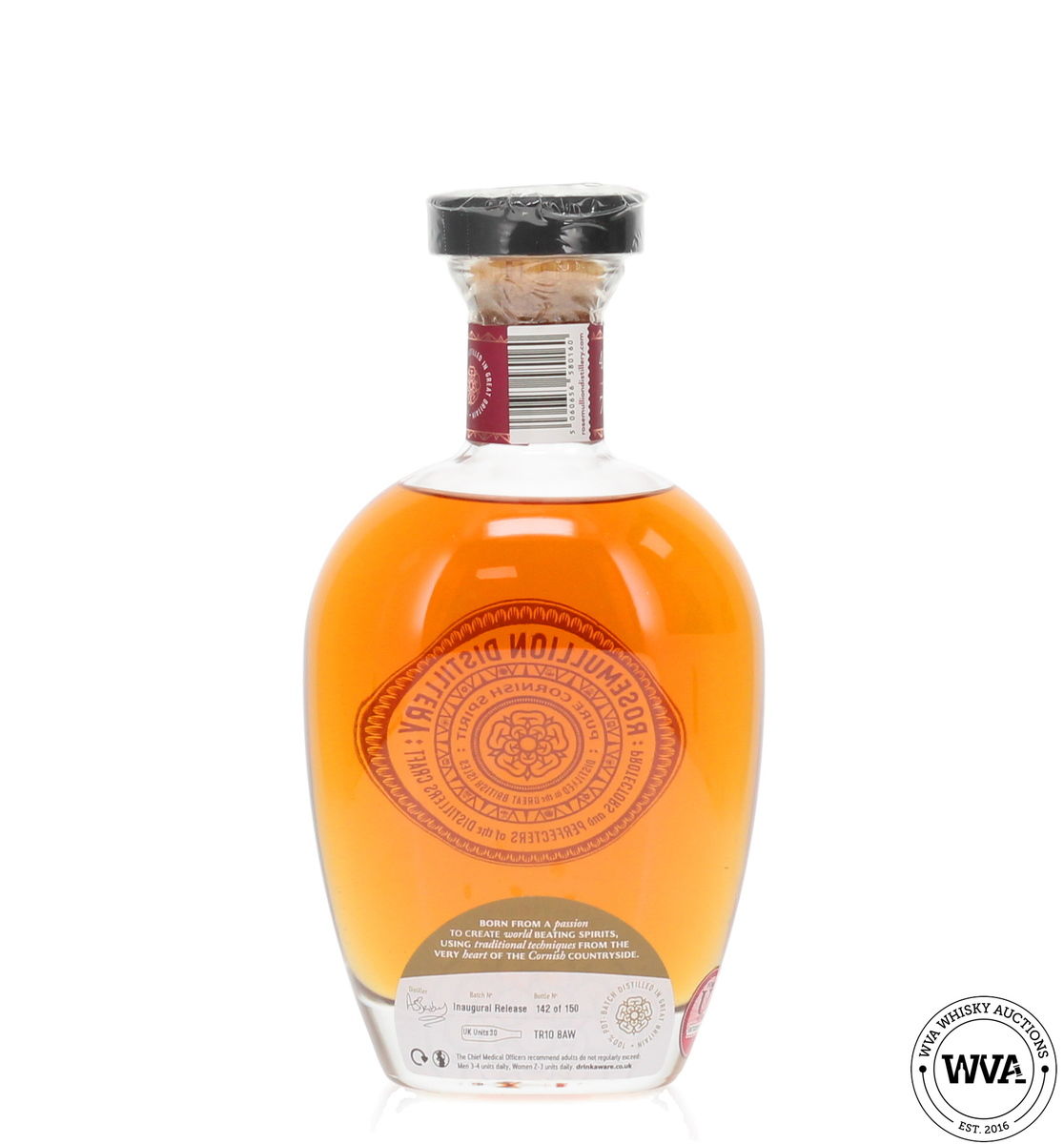 Rosemullion Cornish Whisky - Inaugural Release