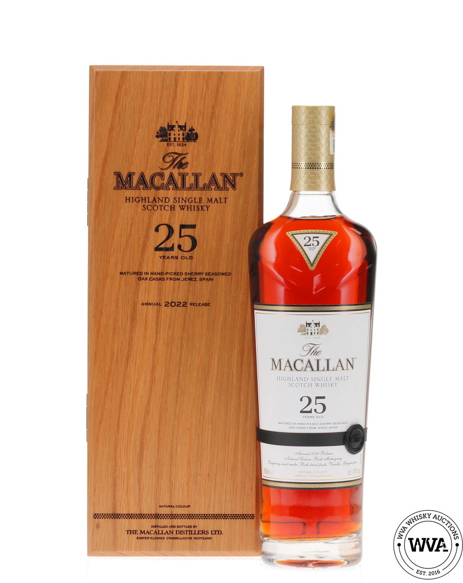 Macallan 25 Year Old Sherry Oak (2022) 