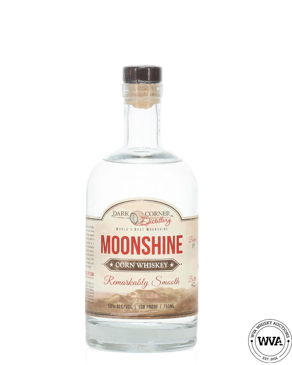 Dark Corner Moonshine Corn Whiskey - Batch 89