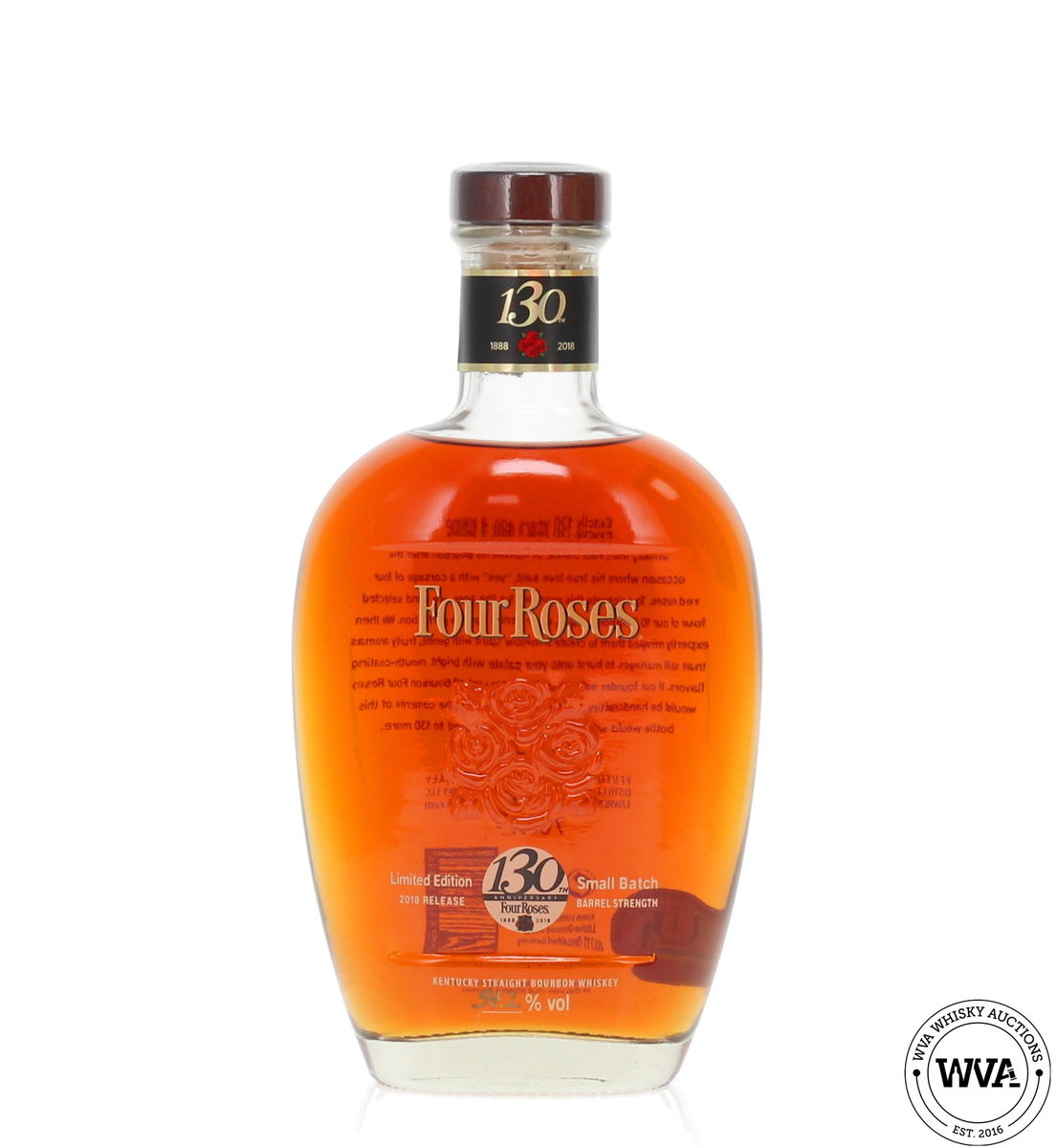 Four Roses 130TH Anniversary 2018 Release Small Batch Bourbon