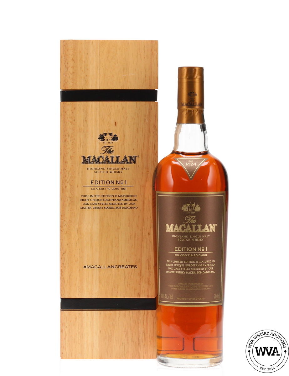Macallan Edition No.1 Wooden Box - Import