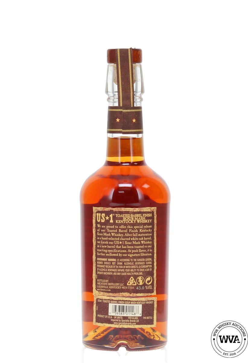 Michters Toasted Barrel Finish - Limited Release