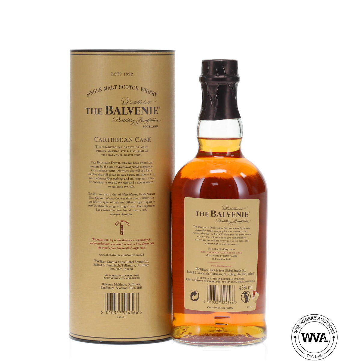 Balvenie 14 Year Old - Caribbean Cask