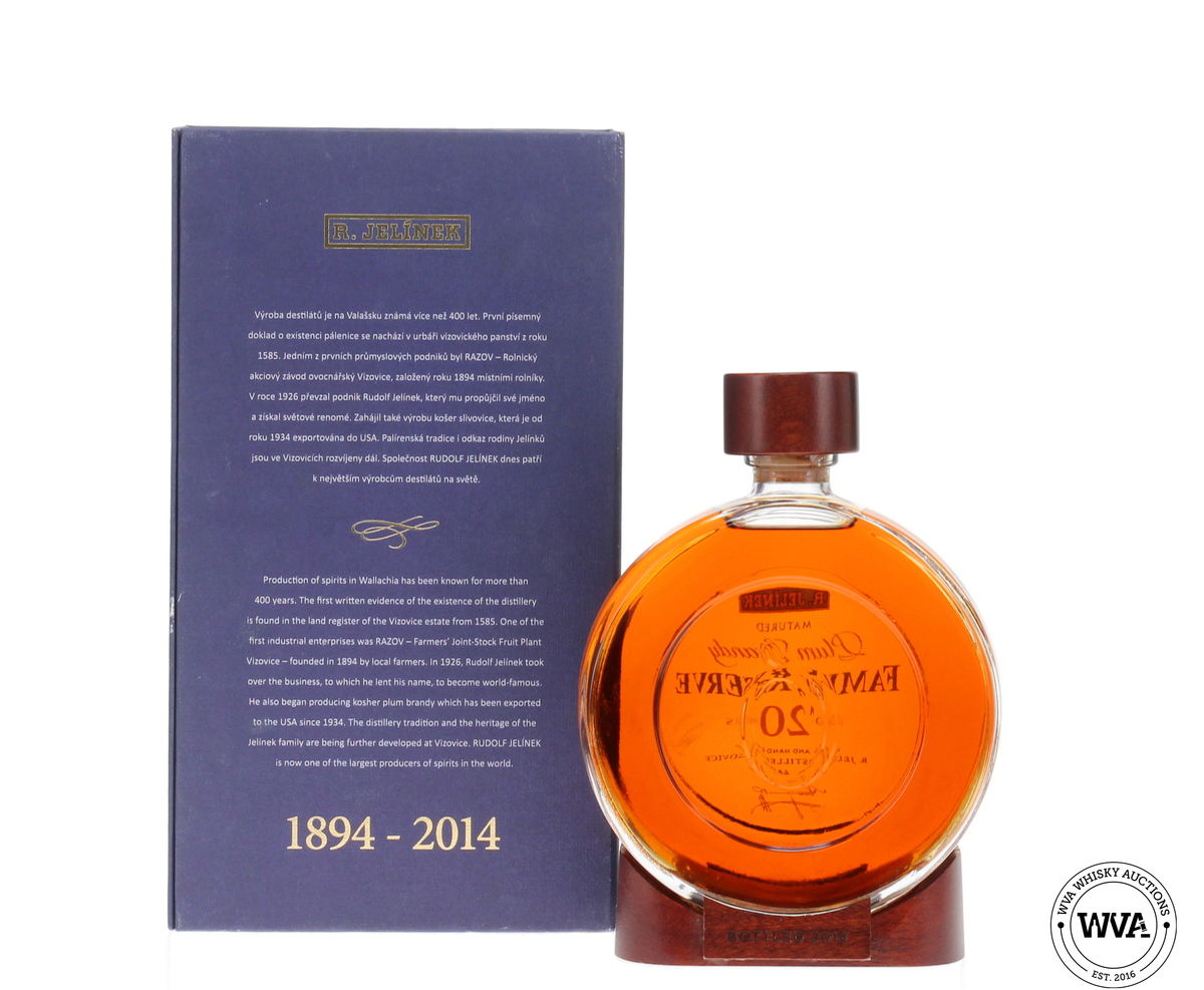 R.Jelinek 20 Year Old - Plum Brandy Family Reserve