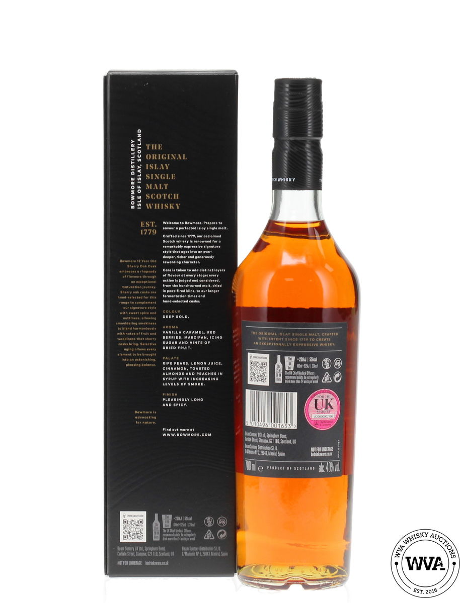 Bowmore 12 Year Old - Sherry Oak Cask