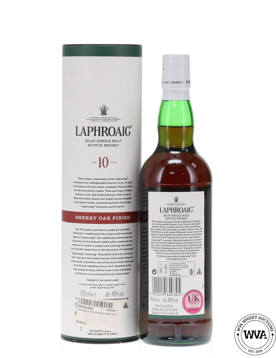 Laphroaig 10 Year Old Sherry Oak Finish