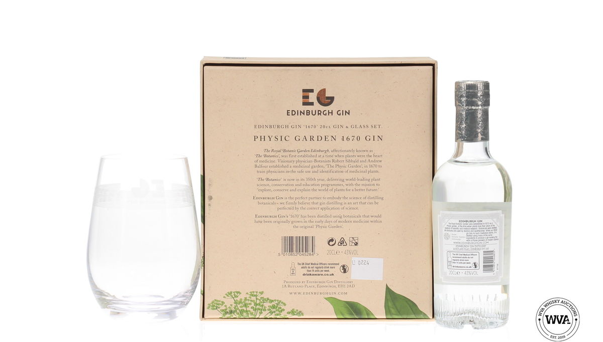 Edinburgh Gin - 1670 Royal Botanic Garden (20cl)