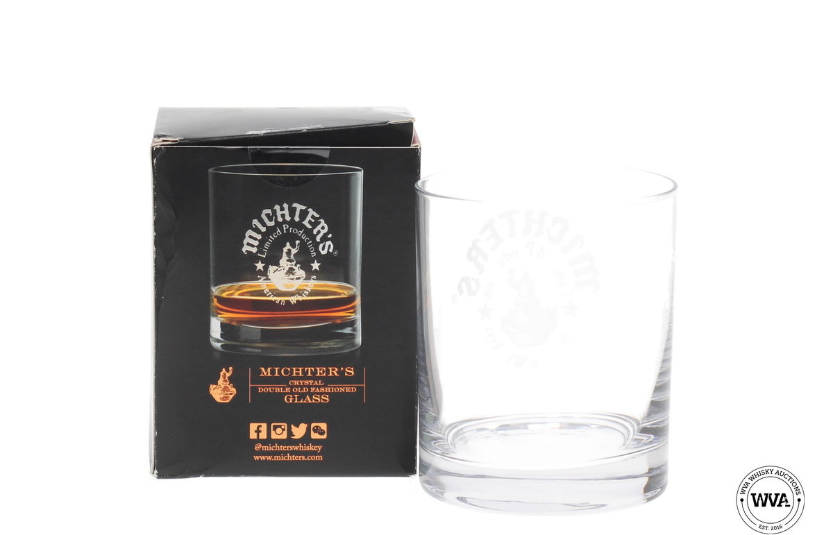 Michter's Crystal Double Old Fashioned Glass 