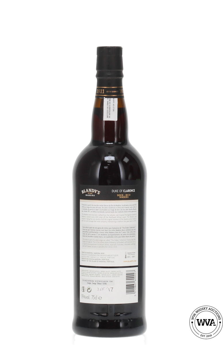  Blandy's Duke of Clarence Rich Madeira