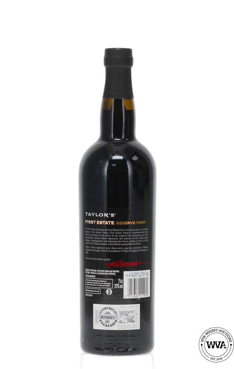 Taylor's First Estate Reserve Port