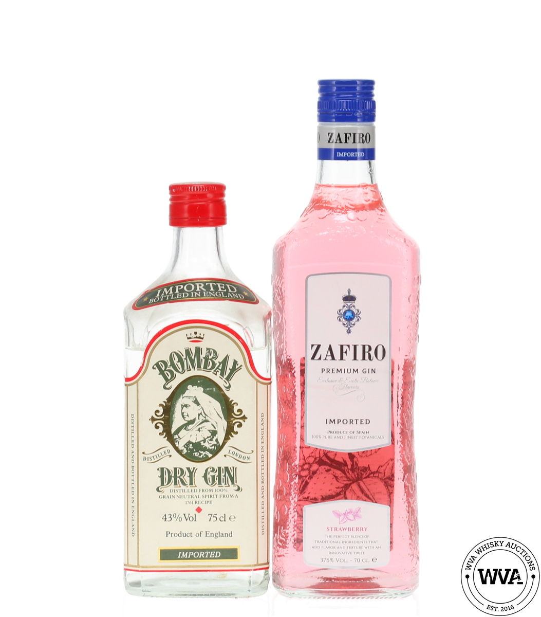 Bombay Dry Gin & Zafiro Strawberry Gin