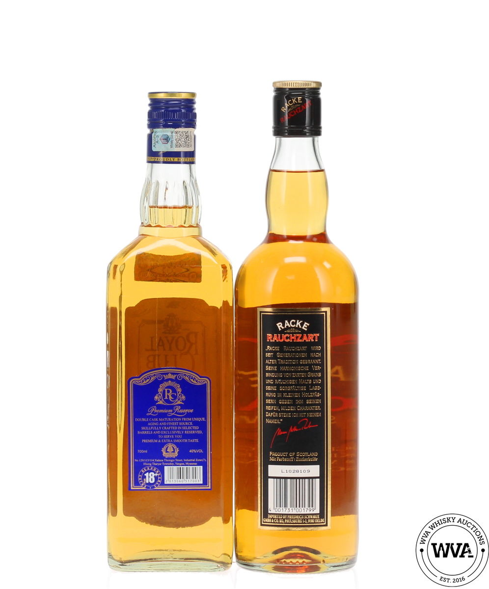Royal Club & Rauchzart Blended Whisky