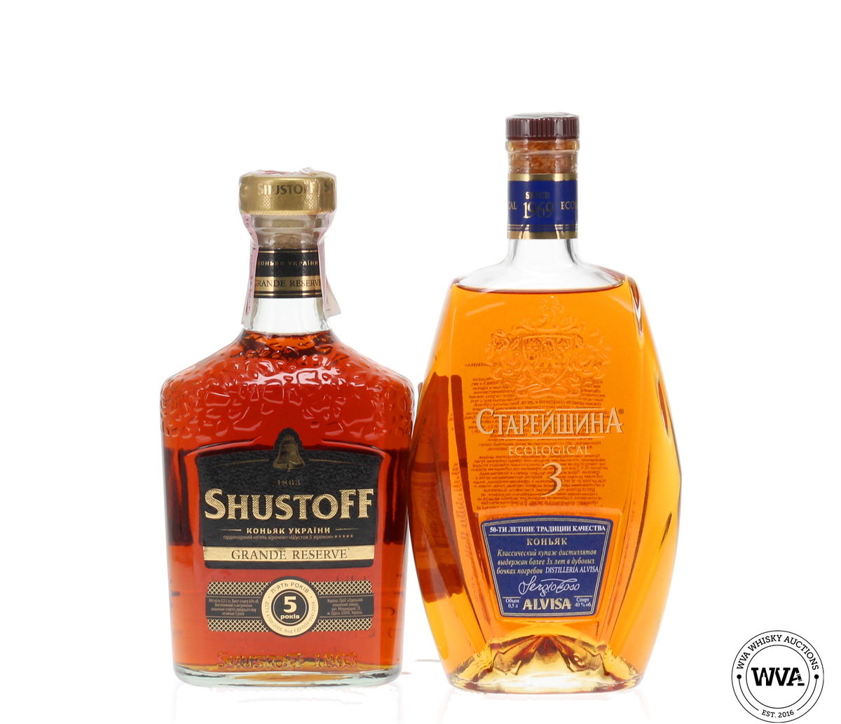 Shustoff 5 Star Grande Reserve Brady & Stareishina  Cognac
