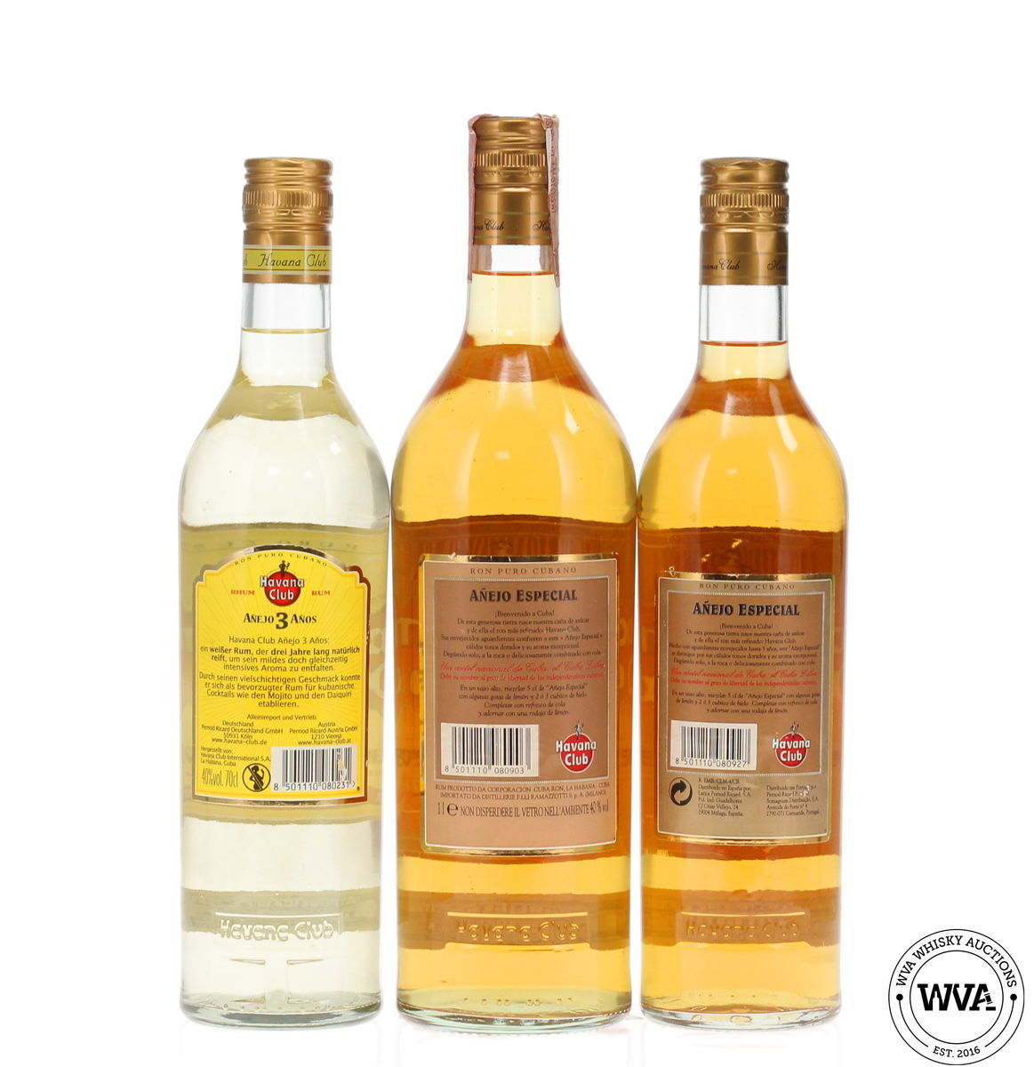 Havana Club Añejo 3 Años & Havana Club Añejo Especial