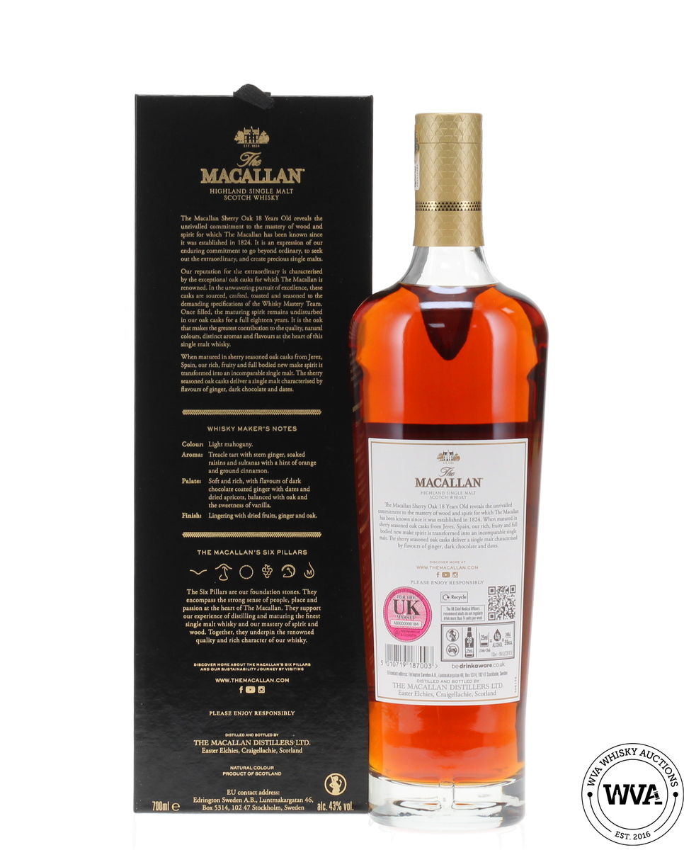 Macallan 18 Year Old Sherry Oak (2024)